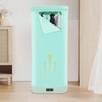 Portable Clothes Dryer, Folding Electric Dryers Quick-Dry Machine for Apartment RV Travel, Automatic Ironing Machine Compact 