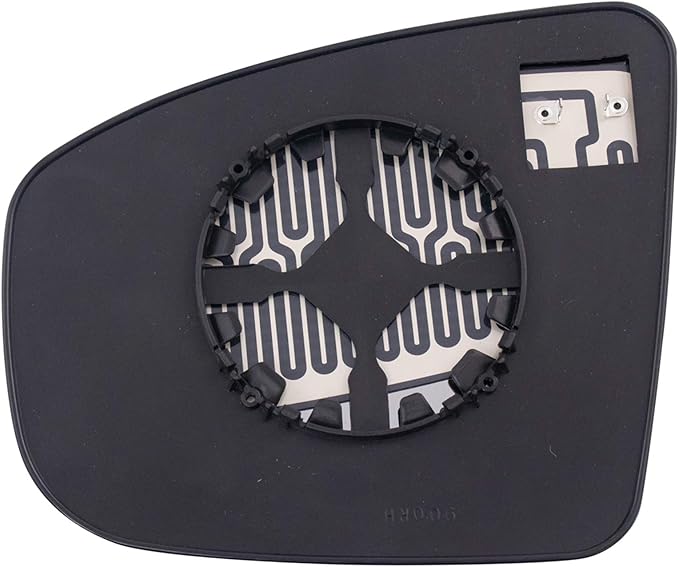TRQ Passenger Side Heated Mirror Glass with Backing Plate fits 2013-2016 Nissan Pathfinder NI1325111