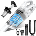 Handheld Vacuum Cordless, 15000PA Strong Suction Hand Held Car Vacuum Cleaner Portable with Multi-Nozzles & Washable Filter, 