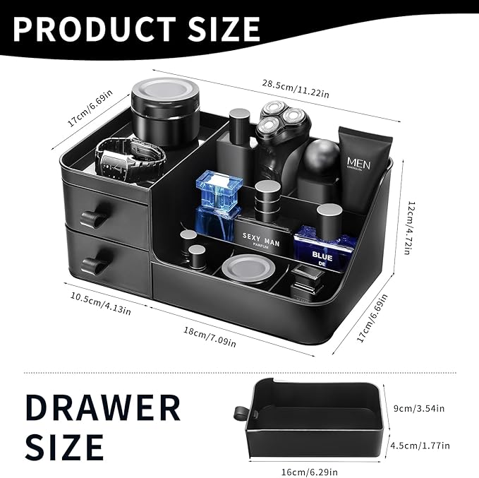 Cologne Organizer for Men,Dresser Organizer, Mens Organizers,Perfume Organizers, Cologne Stand, Organizador de Perfumes,Shelf