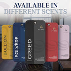 9PCS Solvère Disposable Air Fresheners for Men | Long Lasting Car Air Freshener Fragrance | Lasts for 2 Weeks | Strong Car Pe