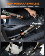 Car Vacuum, Handheld Vacuum Cordless with 21000Pa Powerful Suction & 3 Modes, 4-in-1 Portable Hand Held Mini Vacuum Cleaner R
