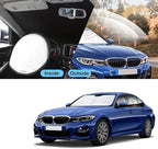 TINGLU Sun Shade for BMW 3 Series 2019-2025 2026 Accessories Windshield Sun Shade Window Shade UV Rays Protection Sun Visor Cover with Steering Wheel Sunshade Storage Bag