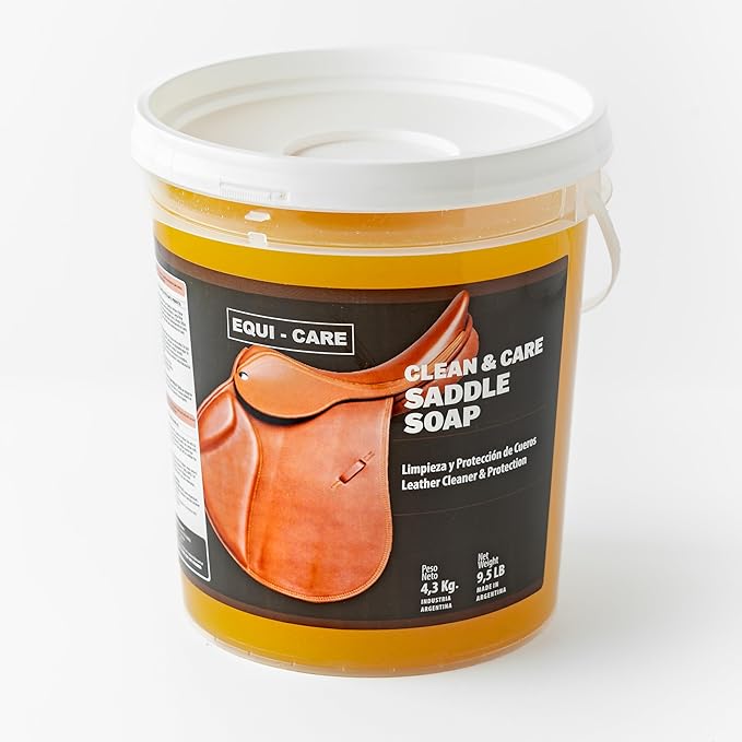 EQUI - CARE: Clean & Care Saddle Soap, Glycerin-Based soap with Added Moisturizers Designed to Clean and Condition Leather. K