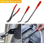 GOOACC 19Pcs Trim Removal Tool Set Panel Fastener Clips Removal Automotive Plastic Upholstery Pliers Removal Install Removal 