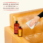 Leather Honey Complete Leather Care Kit Including 4 oz Cleaner, 8 oz Conditioner and Applicator Cloth for use on Leather Appa