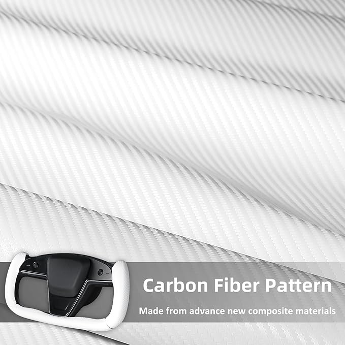 Steering Wheel Cover for Tesla Yoke Steering Wheel Cover Customzied for Tesla Model S 2021-Present/Model X 2021-Present Accessories,Anti-Slip,Comfortable Grip,Breathable,Matte White