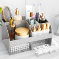 Makeup Organizer with Drawers, Cosmetic Storage for Dresser Vanity and Bathroom Countertop, Beauty Holder for Lipstick Brush,