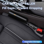 No Drop Seat Guard, Car Seat Gap Filler, Universal Drop Seat Guards for Cars, Car Gap Filler Organizer for Keys and Phone Holder,Multi-Purpose No Drop Seat Guard Avoid Items Droping