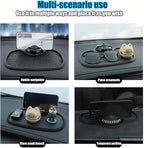 Multifunction Car Anti-Slip Mat Auto Phone Holder Universal Rotatable Car Phone Holder Anti Skid Dashboard Mat with Temporary