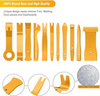GOOACC 40Pcs Trim Removal Tool,Auto Terminal Removal Key Tool,Auto Clip Pliers Stereo Removal Tools,Car Upholstery Repair Rem