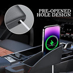 2PCS Short Car Seat Gap Filler Organizer,Mini-Size in Between Car Seat Catcher for Storing Cell Phones/Items,Versatile Cars Accessories Console Catcher Fit Small Gaps