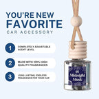 CANDECraftCo Car Air Hanging Fragrance Oil, Car Auto Freshener for Essential Oils, Scents Fragrance Aromatherapy Automobile D