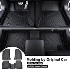 TPE Floor Mats for 2026 Subaru Outback All Weather Car Floor Liners Fit 2026 Subaru Outback Accessories Black