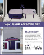 LOVEVOOK Large Travel Backpack for Women, TSA Carry on Backpack for Airplanes, 40L Personal Item Travel Bag for Women fits 17