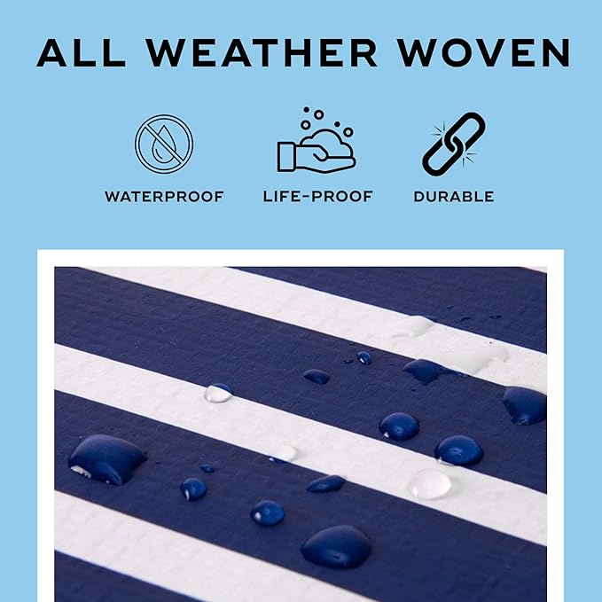 SCOUT Bagette Market Tote - Large Reusable Grocery Bag with Burst-Proof Bottom, Two Sets of Straps, Folds Flat to Store