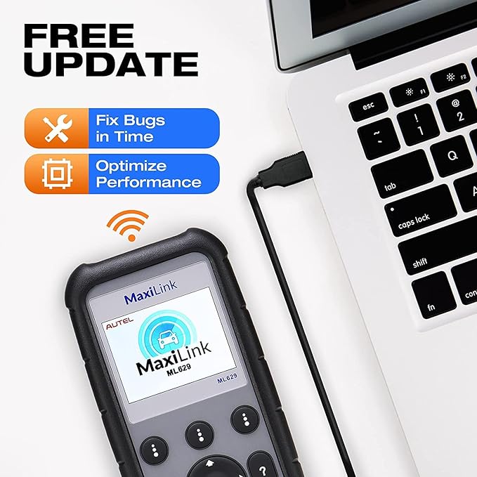 Autel OBD2 Scanner Diagnostic Code Reader ML629 - ABS/SRS/Engine/Transmission MaxiLink 629 Car Diagnostic Tool DTC Lookup