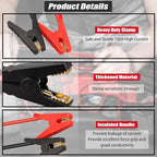 Jumper Cables with Adapter for Milwaukee M-18 18V Battery Jump Car Starter,12V Portable Jump Car Starter,with 11AWG kit Cable for Automotive Booster Cable Adapter(Battery not Included)