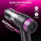 Car Vacuum Handheld Vacuum Cleaner, 15000PA Suction, Mini Vacuums with Air Duster and Blower, Portable Hand Held Vacuum for C