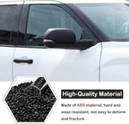Car Door Rear View Mirror Cap Trim Cover Compatible with Toyota Tundra/Sequoia 2022-2025 Outside Side Rearview Mirror Protector Decoration ABS Accessories, Only Fit With Turn Signal Lights Version