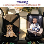 Bacgnyer Car Seat Protector, 1 Pack Carseat Seat Protectors with Thick Padding and Non-Slip Backing, Waterproof 600D Fabric C