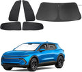 Windshield Sun Shade Car Windshield Foldable Full Windows Coverage Custom Fit for Che-vro-let Equinox EV 2024-2026 Accessories Car Window Shades Block Sun UV Rays 5PCS