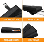 HEYTRIP Roof Rack Pads 30" Aero Crossbar Pads for Kayak/Surfboard/SUP/Canoe with 15FT Tie-Down Straps and Storage Bag