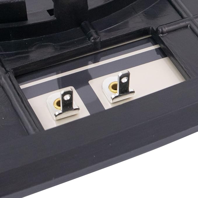 TRQ Exterior Mirror Glass Power Heated LH Compatible with Chevy Express GMC Savana