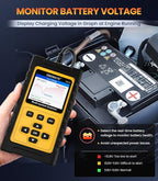 OM707 OBD2 Scanner for Honda Acura, Full Systems Diagnostic Tool, 15 Popular Reset Services, Auto VIN, Battery Test, One-Key