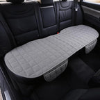 Suninbox Linen Back Car Seat Covers,Rear Car Seat Covers,Cloth Bottom Car Back Seat Cushion,Automotive Seat Protector Breatha
