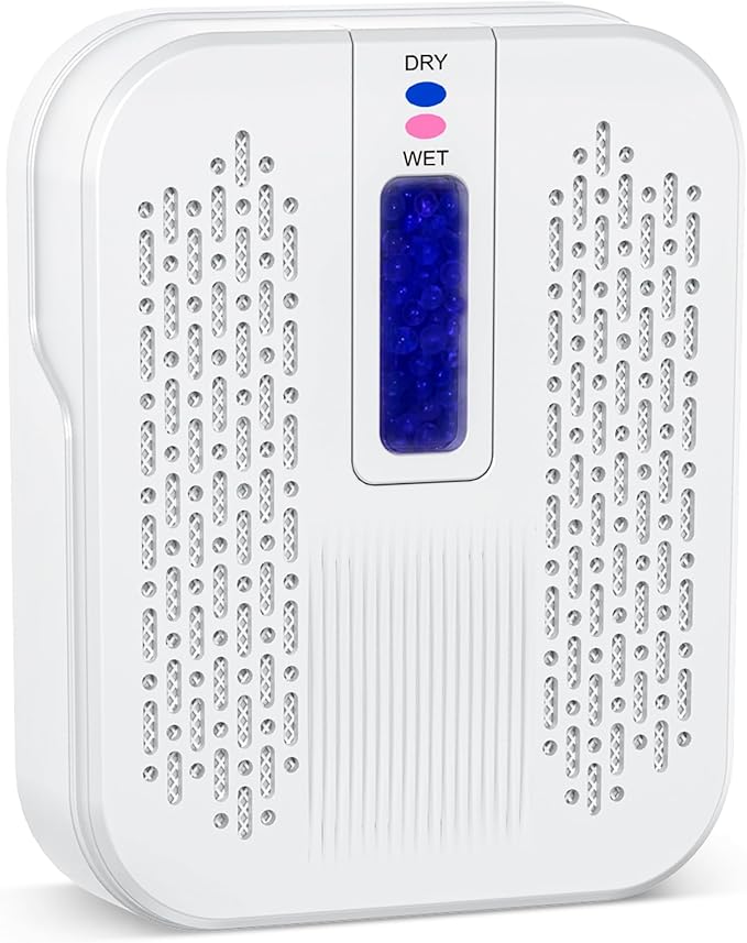 Rechargeable Small Dehumidifier, Portable Mini Dehumidifier for Bathroom, Highly Efficient Dehumidification, Energy Saving,