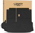 LASFIT Cargo Mat for Toyota Highlander 2026-2020, All Weather TPE Custom Fit Cargo Liner for Highlander Accessories, 2025 Highlander Trunk&Backrest Mats(Fit Without Subwoofer, Fit 7&8 Seats)