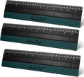 NEWISHTOOL 11.8" Felt Squeegee for Vinyl, 29.8cm Big Size Ruler Squeegee for Wallpaper Smoothing, Sign Making, Car Vinyl Wraps, Window Tint Film Application, Graphic Decals Squeegee Tool - Pack of 3