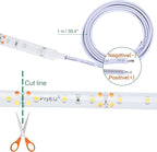 Green (515-525nm) LED Strip Lights 12V Waterproof for Auto Car Truck Boat Motorcycle Interior Lighting 12'' 30CM 2835 SMD UL Listed Pack of 4