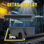 ARANA 20% VLT 20" × 100FT Ceramic Car Window Tint Film, Heat Resistant & 99% UV Blocking Privacy Protection