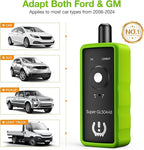 VXDAS 2IN1 TPMS Relearn Tool Super GL50448 for GM and Ford with Model Switch Button,Tire Pressure Sensor Monitor Reset Activation for Buick/Cadillac/Chevrolet/GMC/Lincoln 2025 Edition(Green)