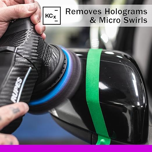Koch-Chemie - Micro Cut Polishing Compound - Silicone Oil-Free; Permanent Removal of Holograms, Fine Scratches, and Sanding Marks to P3000 Grain Size; High Gloss Finish (250 milliliters)