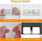 RV Led Lights Interior 12v Volt Fixtures, 1000LM 8W Camper Light For Inside, Rv Ceiling Dome Lamp Led 12v With Switch For RV/Camper/Trailer/Boat (Natural White,4000K-4500K,5pack).