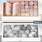 DIMJ Drawer Organizer Clothes Storage - 24 Pack Baby Dresser Organizer for Nursery Closet Organization, Fabric Drawer Organiz
