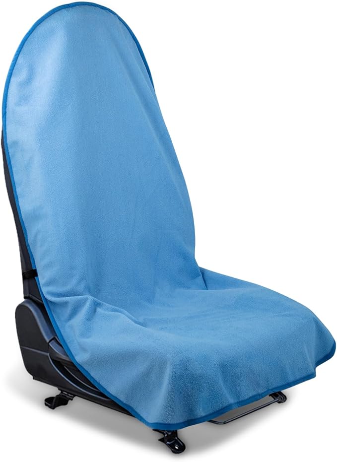 Waterproof Sweating Car Seat Cover for Post Gym Workout, Running, Swimming, Beach and Hiking, Universal Fit Non-Slip Bucket S