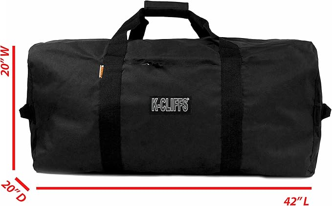 Heavy Duty Cargo Duffel Large Sport Gear Drum Set Equipment Hardware Travel Bag Rooftop Rack Bag