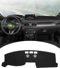 FIILINES Dash Cover for Mazda CX-5 CX5 2017-2025 (Without HUD), Dashboard Mat Cover Sunshade Nonslip Mesh Protector No Glare 