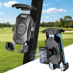 Roykaw Golf Cart Magnetic Phone Holder Mount Compatible with EZGO/Club Car/Yamaha, Compatible with iPhone/Galaxy/Google Pixel, Ultra Strength Magnet/360° Rotatable/One-Handed Pick & Place