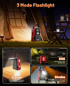 5000A Jump Starter with Air Compressor - Portable 12V Jump Box Battery Pack for 9.0L Gas/8.0L Diesel Engines, Car Jumper