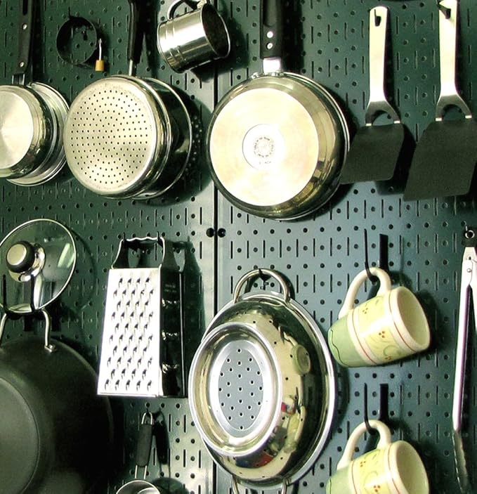 Green Metal Pegboard by Wall Control - 2 Pack