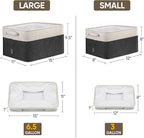 BALEINE 1 Pack Fabric Closet Storage Bins for Shelves, Linen Closet Organizers and Storage, Decorative Baskets for Organizing