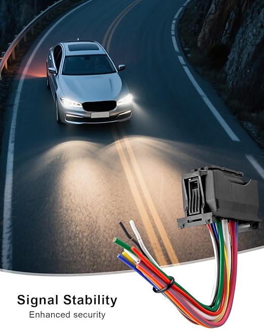 Headlight Wiring Harness Repair Kit Fit for BMW 528i 535i 640i 650i 730i 740i Replace 61119327504 6925638DX