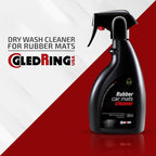 Gledring Rubber Car Mats Dry Wash Cleaner - Rubber Floor Mat Cleaner, Enviornment Friendly, Water Based, No Smell, does not M