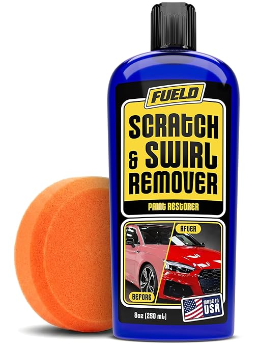 Scratch Remover – Car Scratch Repair & Swirl Remover for Vehicles – Deep Scratch Repair Compound & Polishing Solution – Car Paint Repair Kit for Clear Coat & Paint Restoration – 8 oz