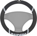 FANMATS NFL Unisex-Adult Embroidered Steering Wheel Cover